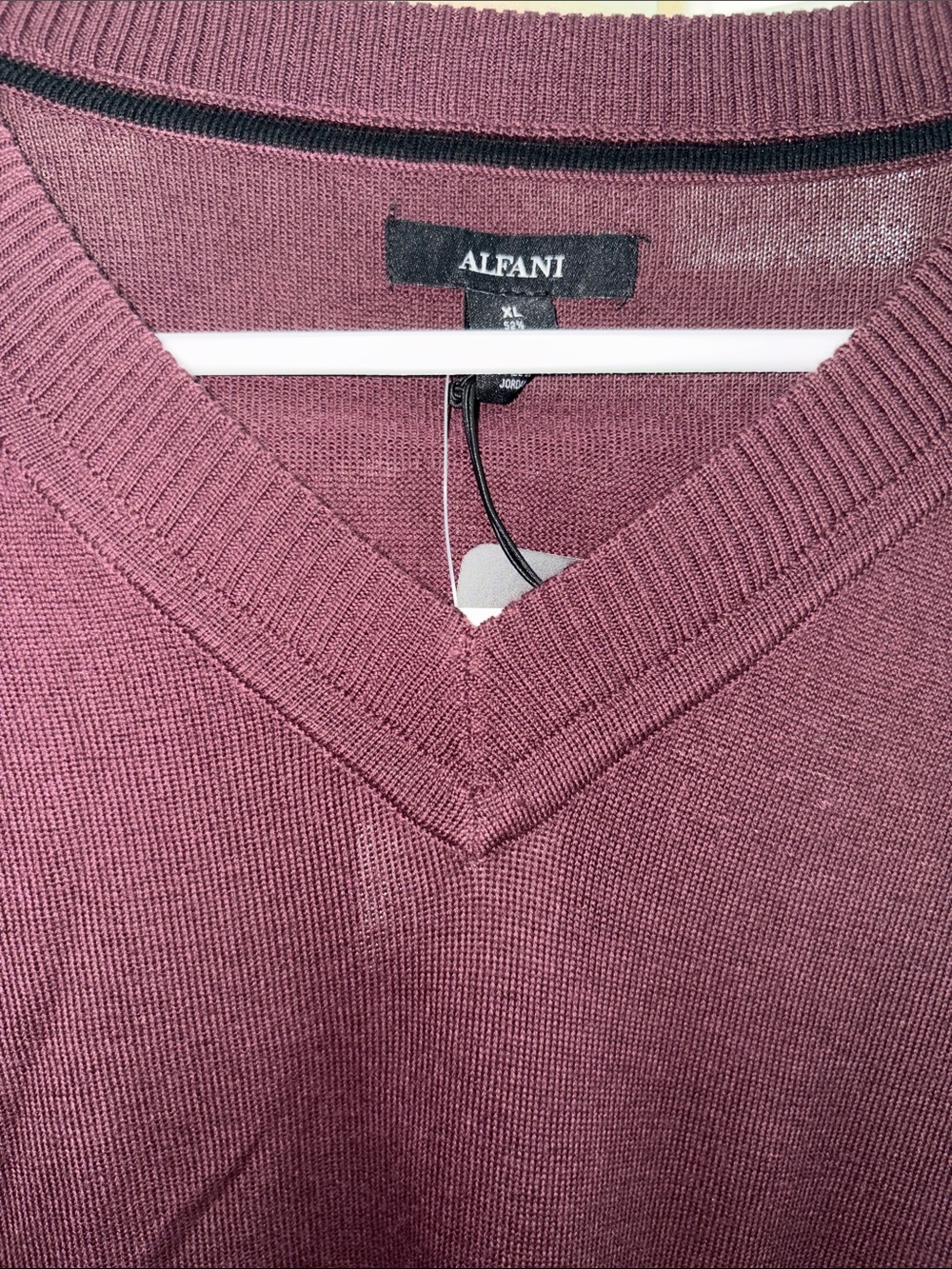 Alfani Men's Crewneck Sweater - Dusty Mauve